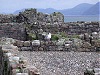 Beaumaris castle wales welsh view from top mountain