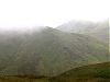 View from snowdon national park mountain railway wales welsh uk